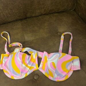 Colorful Women's Bikini Top